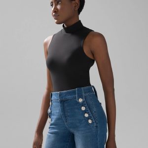WHBM FORME™ All Ways Stretch Mock Neck Tank