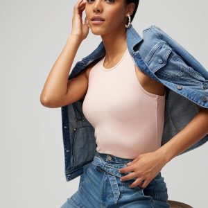 WHBM FORME™ Ribbed Stretch Tank