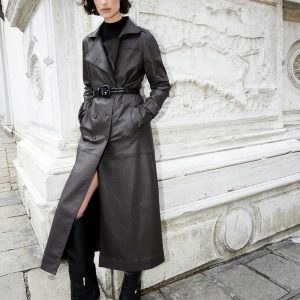 Coated Trench Coat