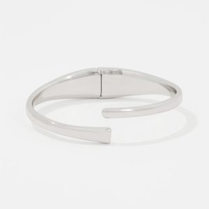 Silver Sculptural Cuff