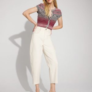 Petite Extra High-Rise Barrel Jean