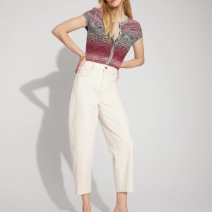 Petite Extra High-Rise Barrel Jean