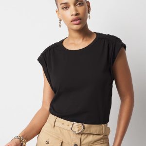 Braided Shoulder Tee