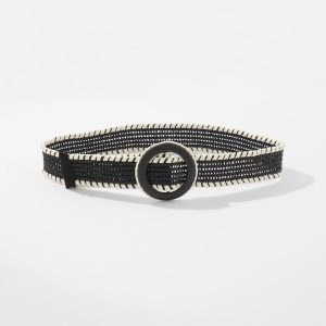 Raffia Whipstitch Belt