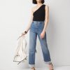 Extra High-Rise Cuffed Relaxed Straight Jean