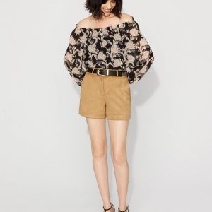 Faux Suede Short