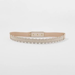 Mixed Metal Stretch Belt