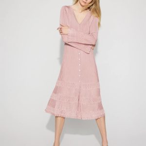 Petite Button-Down Sweater Dress