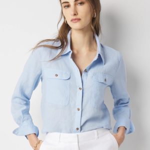 Linen Button-Down Shirt