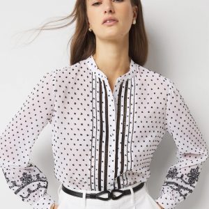Swiss Dot Blouse