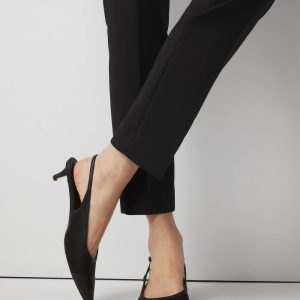 Mesh Kitten Heel Pump