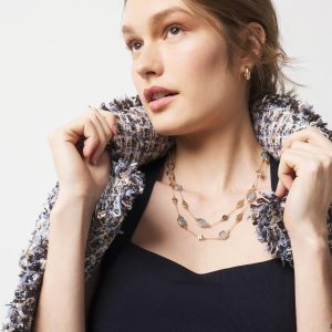 Blue Stone Convertible Necklace