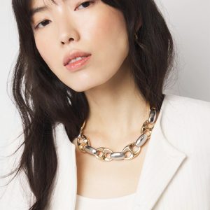 Gold + Silver Mariner Links Necklace