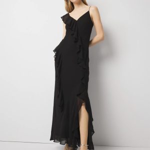 Ruffle Slip Dress