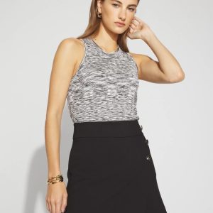 Space-Dyed Sweater Tank Top