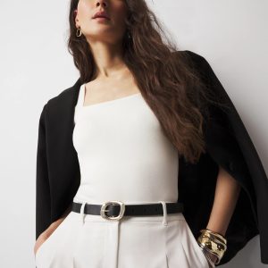 Sculptural Buckle Belt