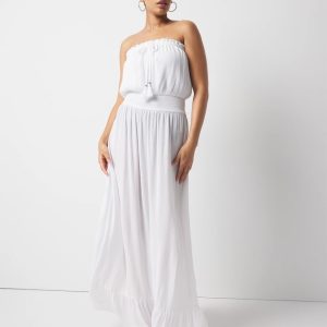 Strapless Maxi Coverup