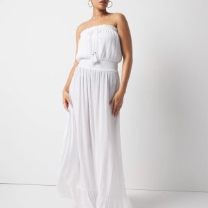 Strapless Maxi Coverup