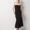 Strapless Midi Dress