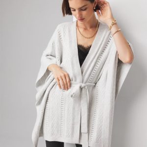 Textured Knit Ruana