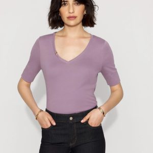 Elbow Sleeve Charm Tee