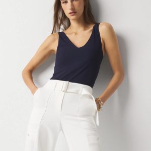 WHBM FORME™ All Ways Stretch Dual Neck Tank