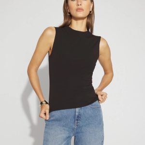 WHBM FORME™ All Ways Stretch High-Crewneck Tank Top