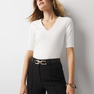 WHBMFORME™ All Ways Stretch Elbow-Sleeve Tee