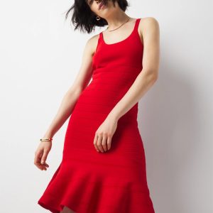 Petite WHBM FORME™ Flounce Dress