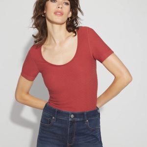 WHBM FORME™ Seamless Ribbed Tee