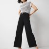 High-Rise Wide Leg Cropped Jean