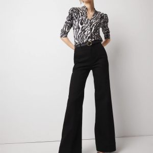 Extra High Rise Wide Leg Trouser Jeans